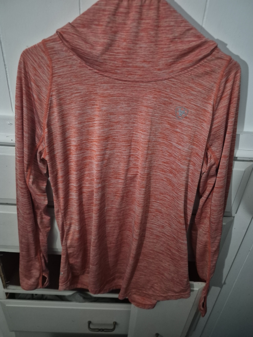 Ariat Heat Series Women's Orange & Gray Size Large